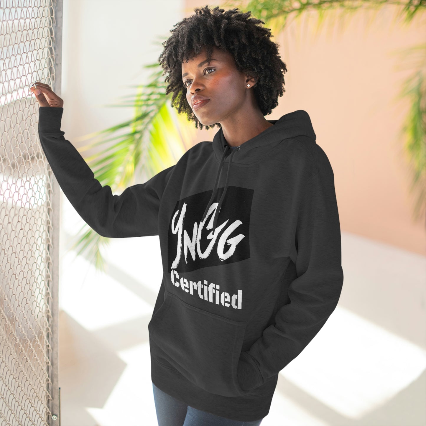YNGG Certified “ You Never Give Up”- Hoodie- dedicated to an incarcerated Brother.